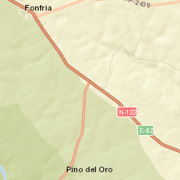 Fonfría Street Map
