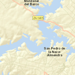 Manzanal del Barco Street Map