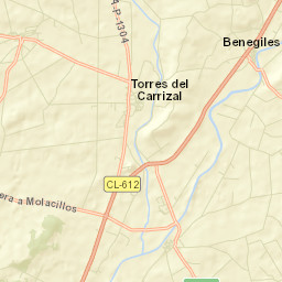 Benegiles Street Map