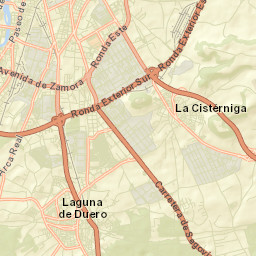 Provincia de Valladolid Street Map