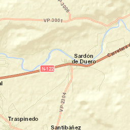 Sardón de Duero Street Map