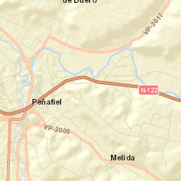 Bocos de Duero Street Map