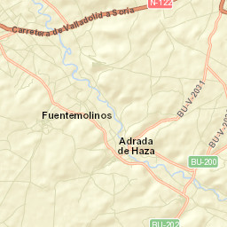 Hontangas Street Map