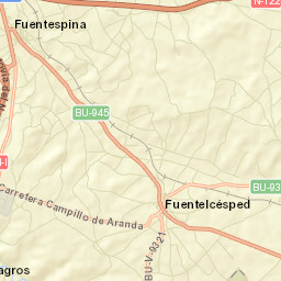 Fuentespina Street Map