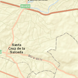 Santa Cruz de la Salceda Street Map