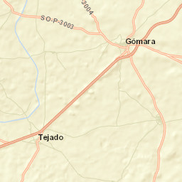 Tejado Street Map