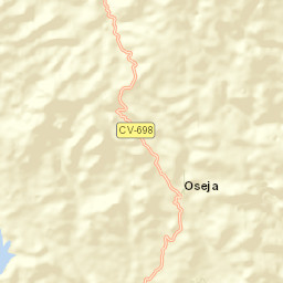 Oseja Street Map