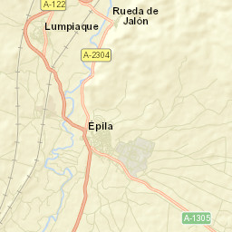 Épila Street Map