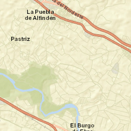 Alfajarín Street Map