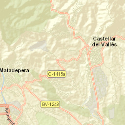 Castellar del Vallès Street Map