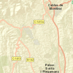 Caldes de Montbui Street Map
