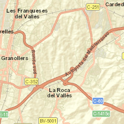 Granollers Street Map