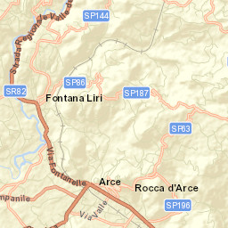 Arce Street Map