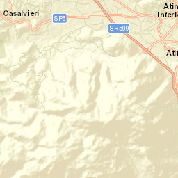 Casalattico Street Map