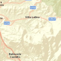 Belmonte Castello Street Map