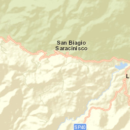 San Biagio Saracinisco Street Map