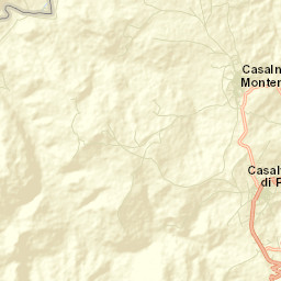 Casalnuovo Monterotaro Street Map