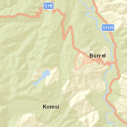 Bashkia Mat Street Map