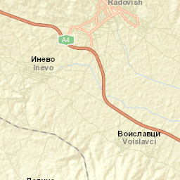 Radovis Street Map