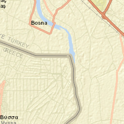 Néa Výssa Street Map