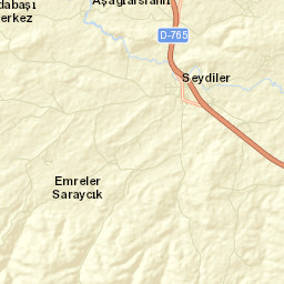 Seydiler Street Map