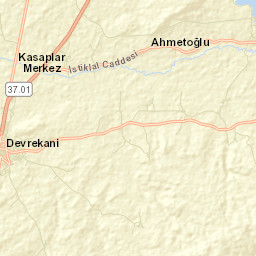 Devrekani Street Map
