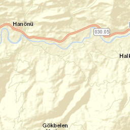 Hanönü Street Map