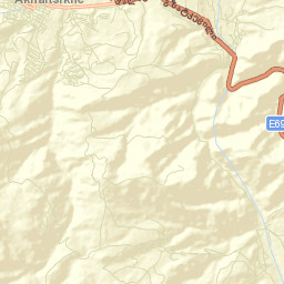 Akhaltsikhe Street Map