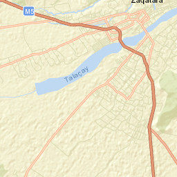 Zaqatala Street Map