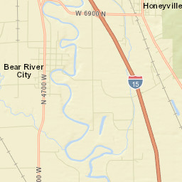 Honeyville Street Map