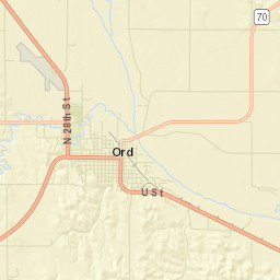 Ord Street Map