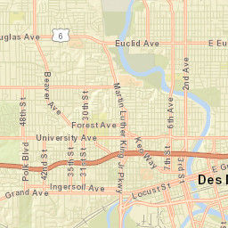 1050 13th St Des Moines IA 50314 Street Map