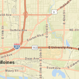 Pleasant Hill Street Map