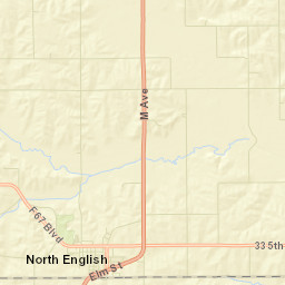North English Street Map