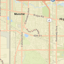 Lynwood Street Map