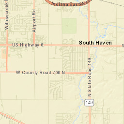 South Haven Street Map