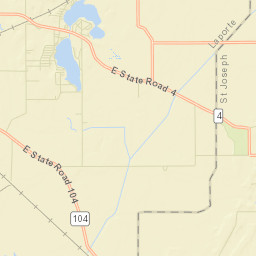Fish Lake Street Map