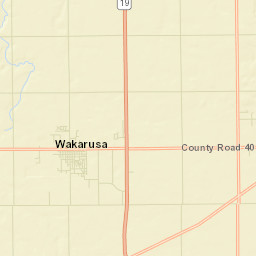 Wakarusa Street Map