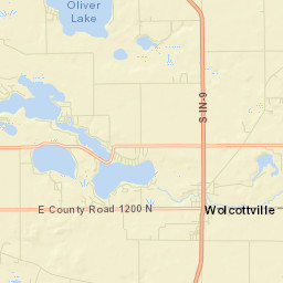Wolcottville Street Map