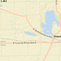 Hamilton Street Map