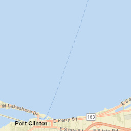 Port Clinton Ohio Street Map