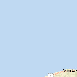Avon Point Ohio Street Map