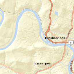 Wyoming County Street Map