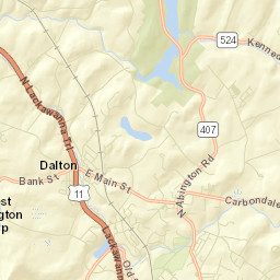 Dalton Street Map