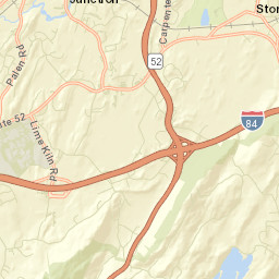 Stormville New York Street Map