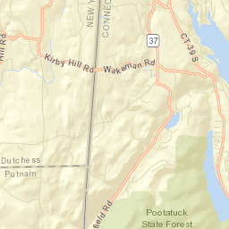 Lakeside Woods Connecticut Street Map