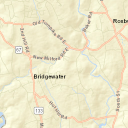 Roxbury Station Connecticut Street Map