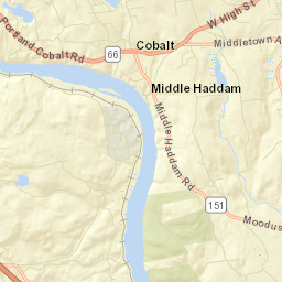 Riverdale Connecticut Street Map