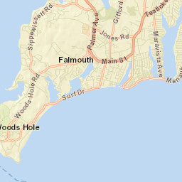 Falmouth Street Map