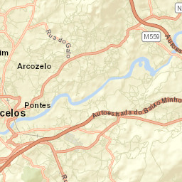 Galegos Street Map